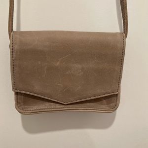 Fashionable Little Leather Crossbody